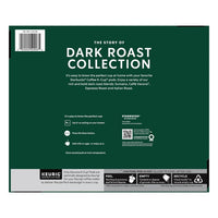 Starbucks Dark Roasts Variety Pack K-Cup Pod, 64-count
