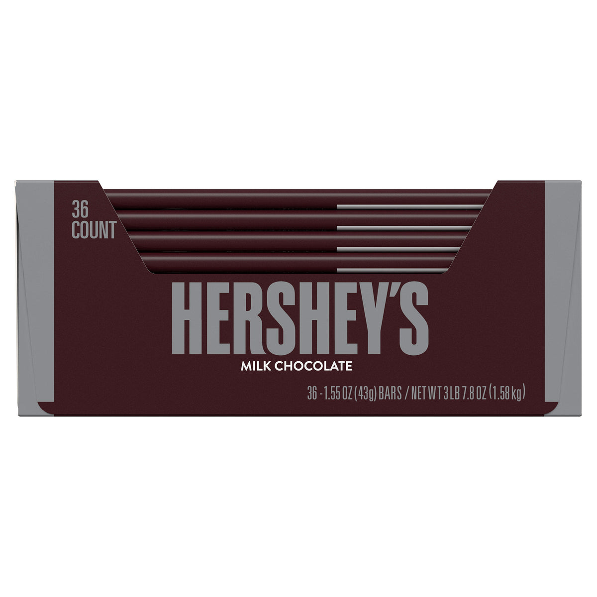 Hershey's Milk Chocolate, 1.55 oz, 36-count
