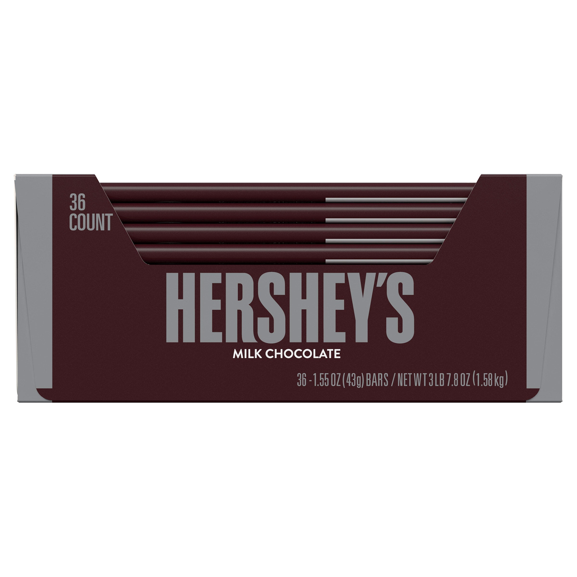 Hershey's Milk Chocolate, 1.55 oz, 36-count
