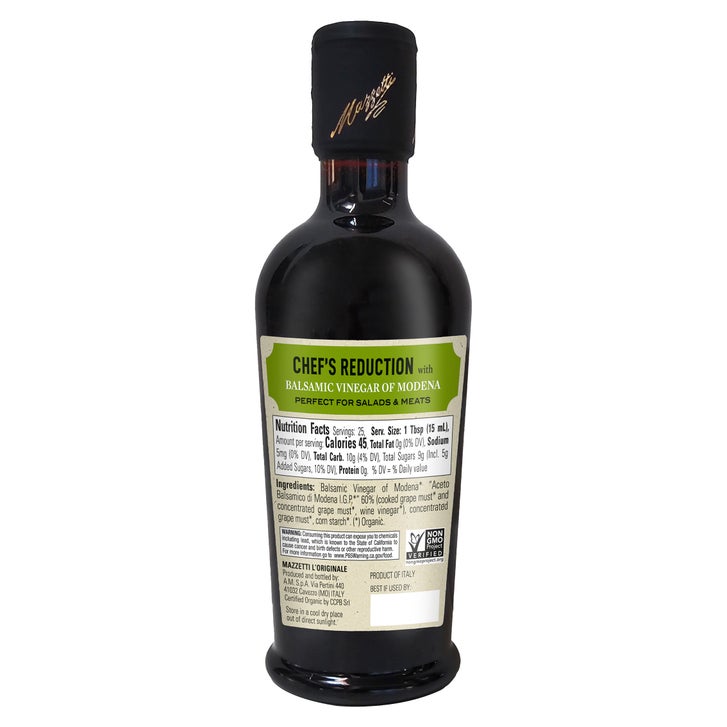 Mazzetti l'Originale 12.89 oz Organic Balsamic Glaze 3-pack