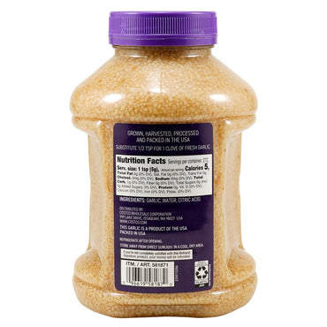 Kirkland Signature, Minced California Garlic, 48 oz