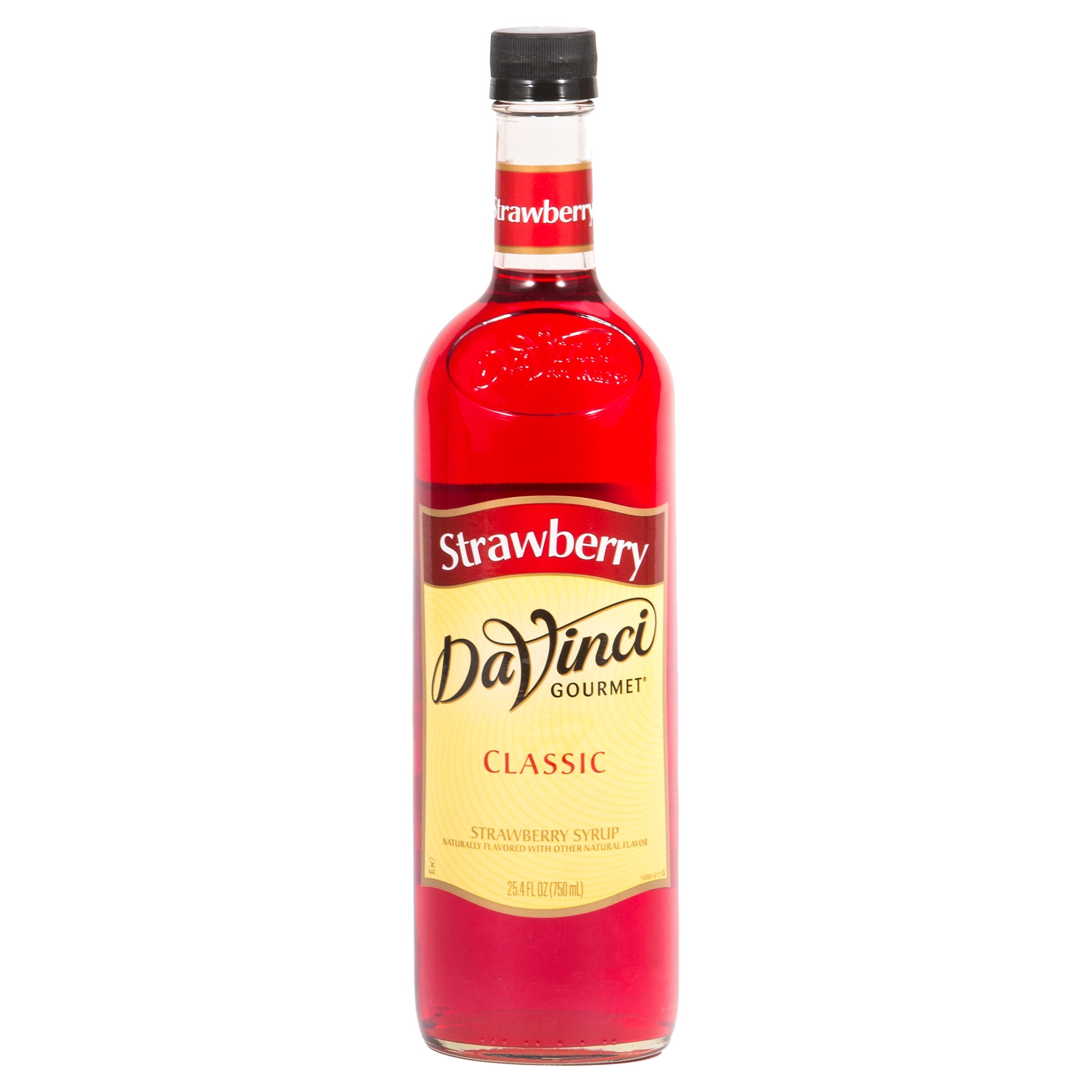 DaVinci Classic Syrup, Strawberry, 25.4 oz