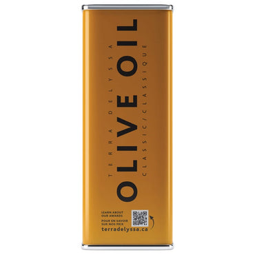 Terra Delyssa Classic Olive Oil Tin, 3 L