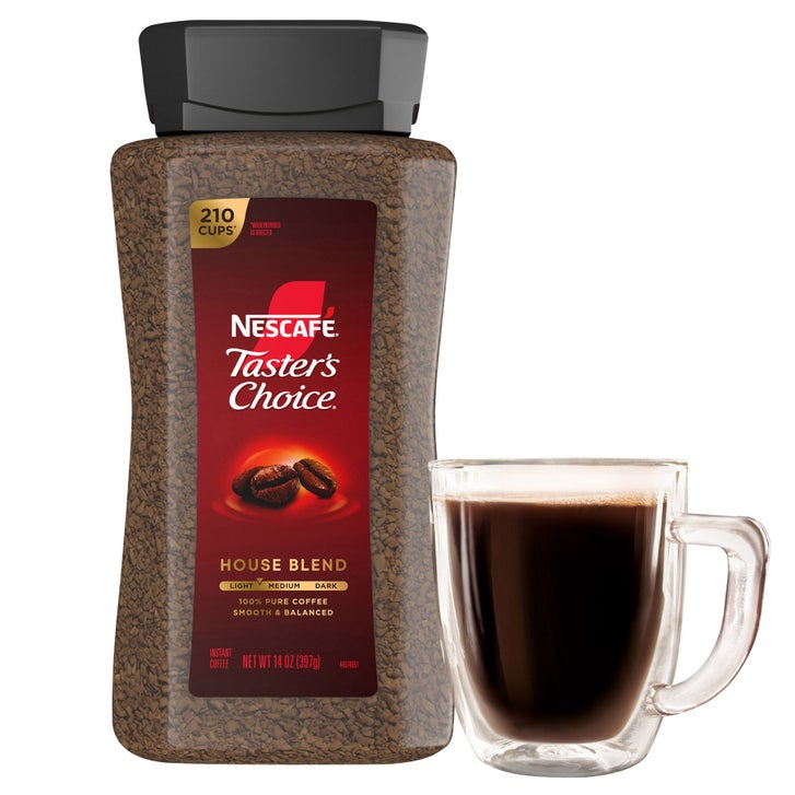 NESCAFE Taster's Choice Instant Coffee, House Blend, Light-Medium Roast, 14 oz