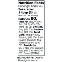 Kirkland Signature Organic Blue Agave, 36 oz, 2-count