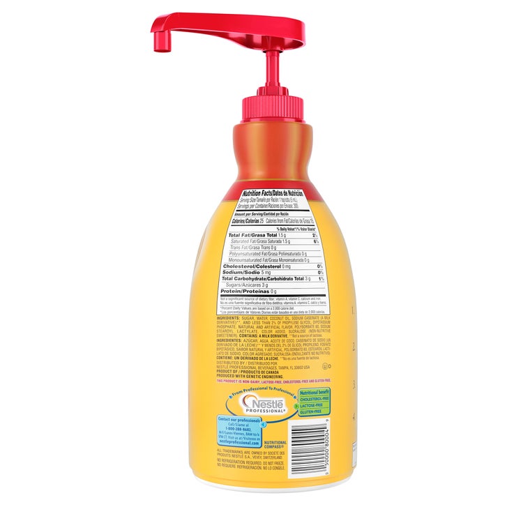 Nestlé Coffee-mate Coffee Creamer, Hazelnut, Pump Bottle, 50.7 fl oz
