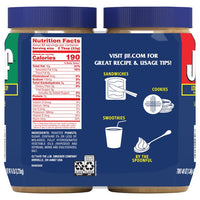 Jif Peanut Butter, Extra Crunchy, 48 oz, 2-Count