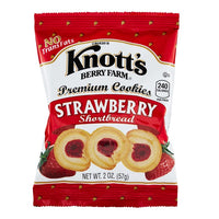 Knott's Bite Size Cookies, Strawberry Shortbread, 2 oz, 36-count