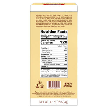 Loacker Tortina Wafers, Original, 24-count