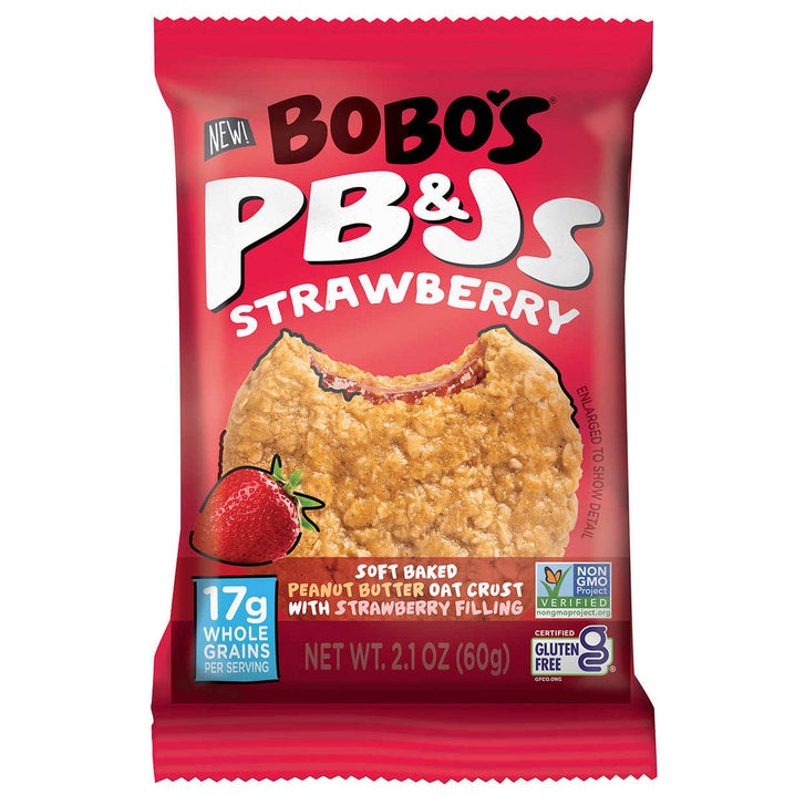Bobo's PB&Js Oat Sandwich Bar, Variety Pack, 2.1 oz, 20-count