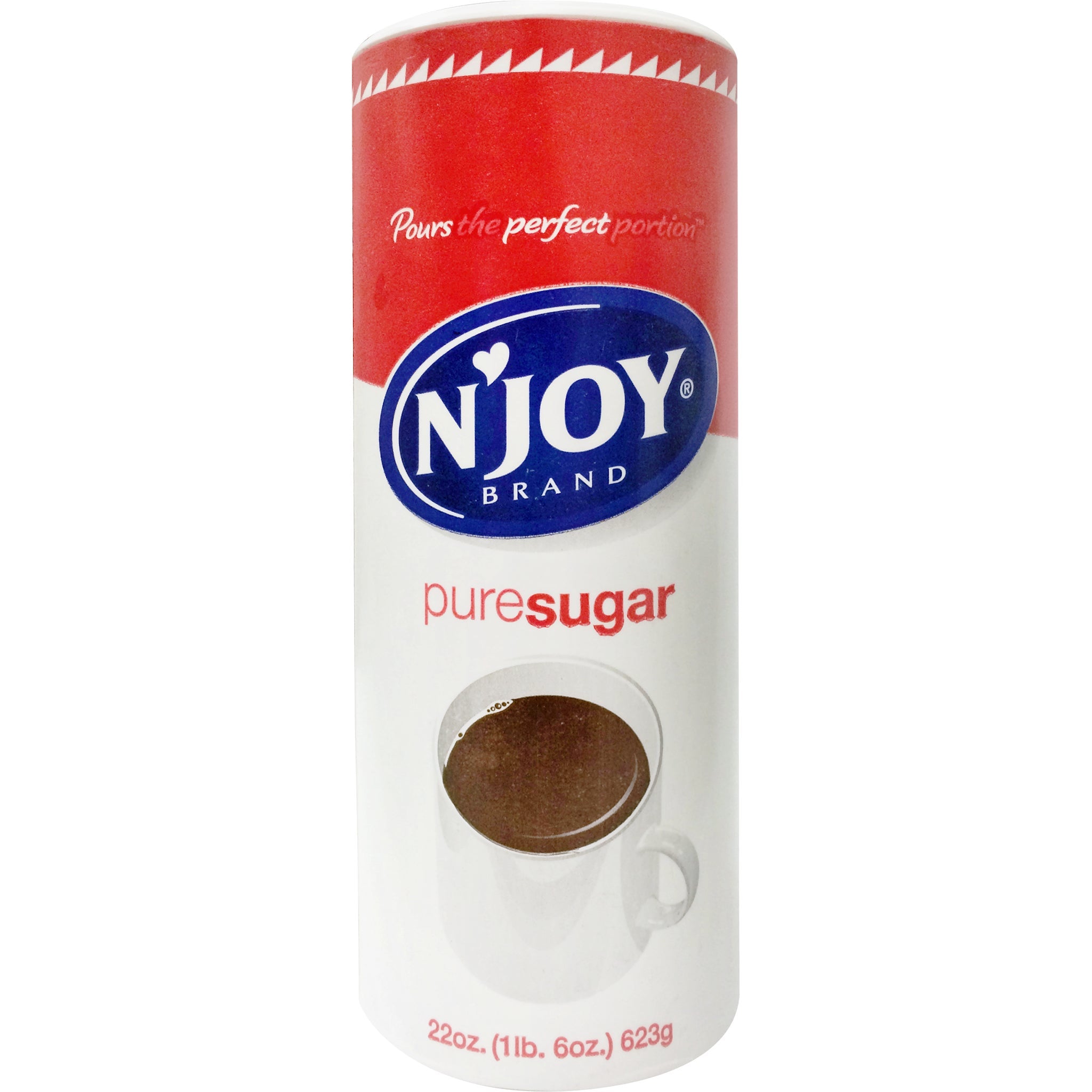 N'Joy Cane Sugar, 22 oz, 8 ct