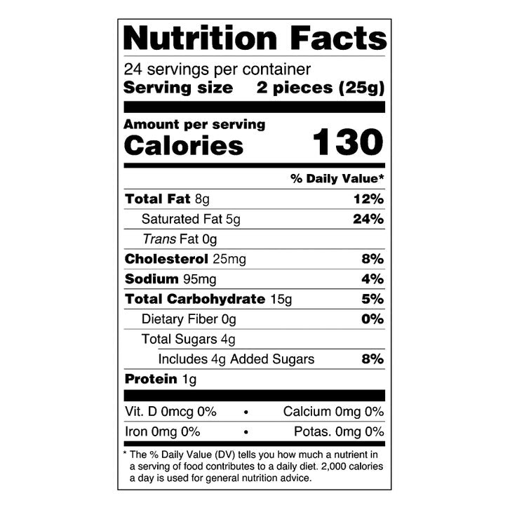 Walkers Pure Butter Home-Baked Premium Shortbread Cookies, 0.89 oz, 24-count