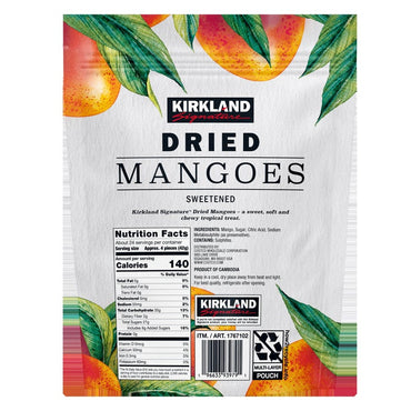Kirkland Signature Dried Mangoes, Sweetened, 35 oz