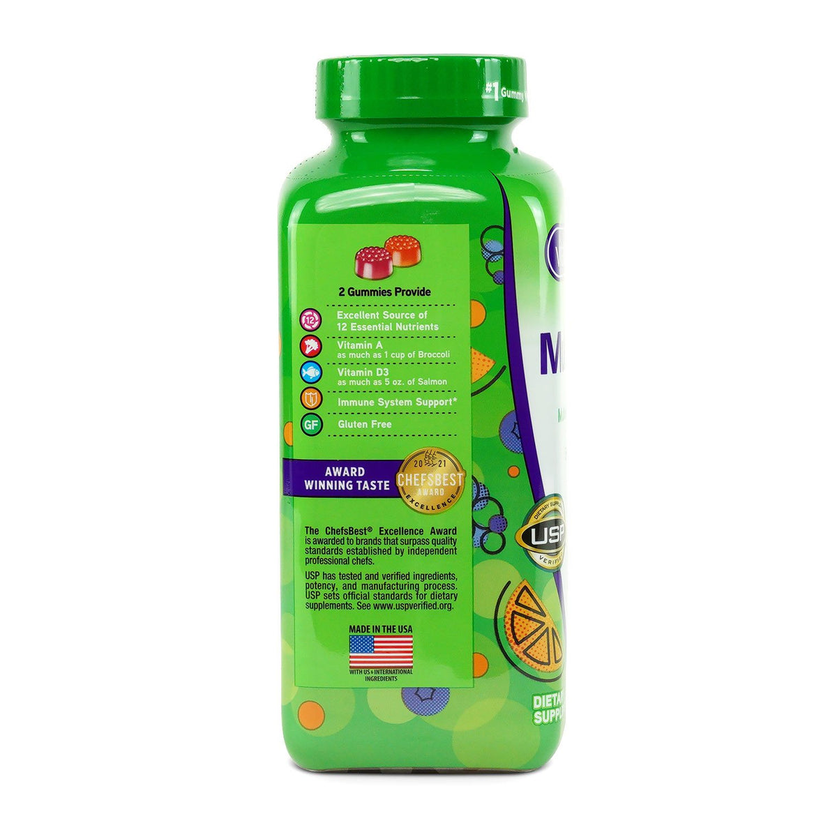 Vitafusion Multivites Daily Multivitamin for Men and Women Gummy Vitamins, 260 ct.