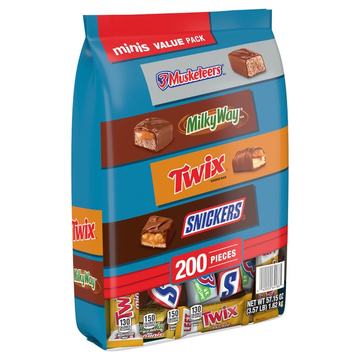 Mars Minis Chocolate Candy, Variety Pack, 200-count