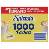 Splenda Zero Calorie Sweetener Packets, 1,000-count