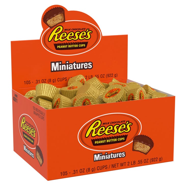 Reese's Peanut Butter Cups, Miniatures, 0.31 oz, 105-count