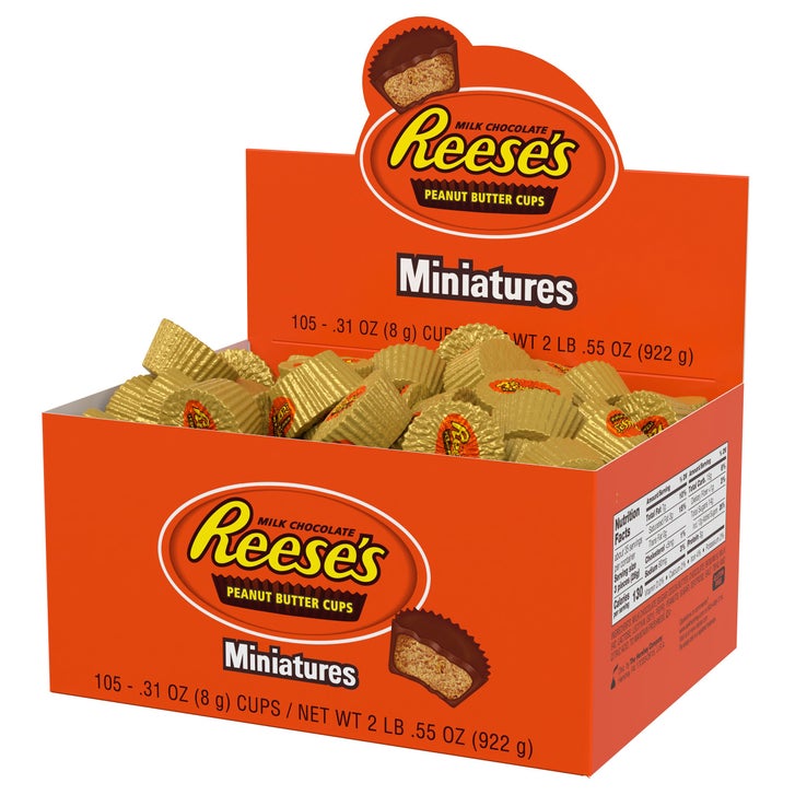 Reese's Peanut Butter Cups, Miniatures, 0.31 oz, 105-count