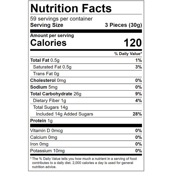 Sour Punch Twists, Variety, 180-count