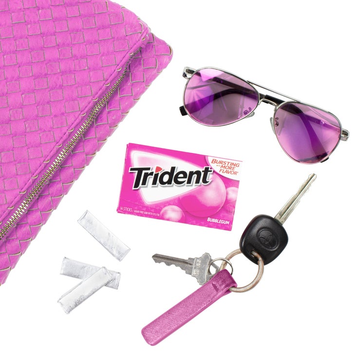 Trident Sugar Free Gum, Bubblegum, 14 Pieces, 15-count