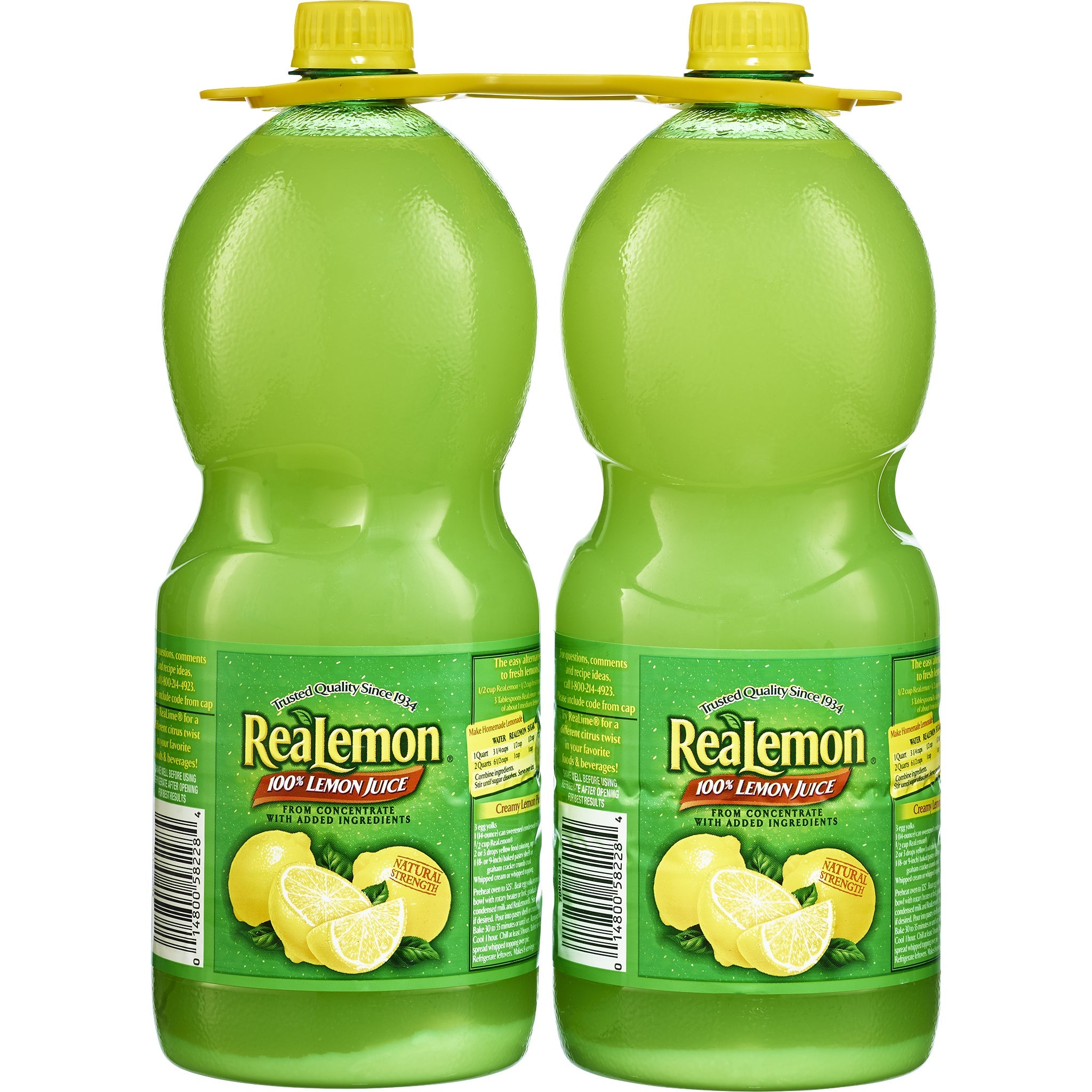ReaLemon 100% Lemon Juice, 48 fl oz, 2 ct