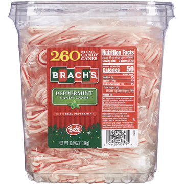Brach's Mini Candy Canes, 260 ct