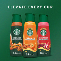 Starbucks Pumpkin Spice Latte Liquid Coffee Creamer, 28 fl oz Bottle