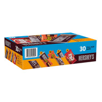 Hershey's Chocolate Candy Bars, Full Size, Variety Pack, 30 ct