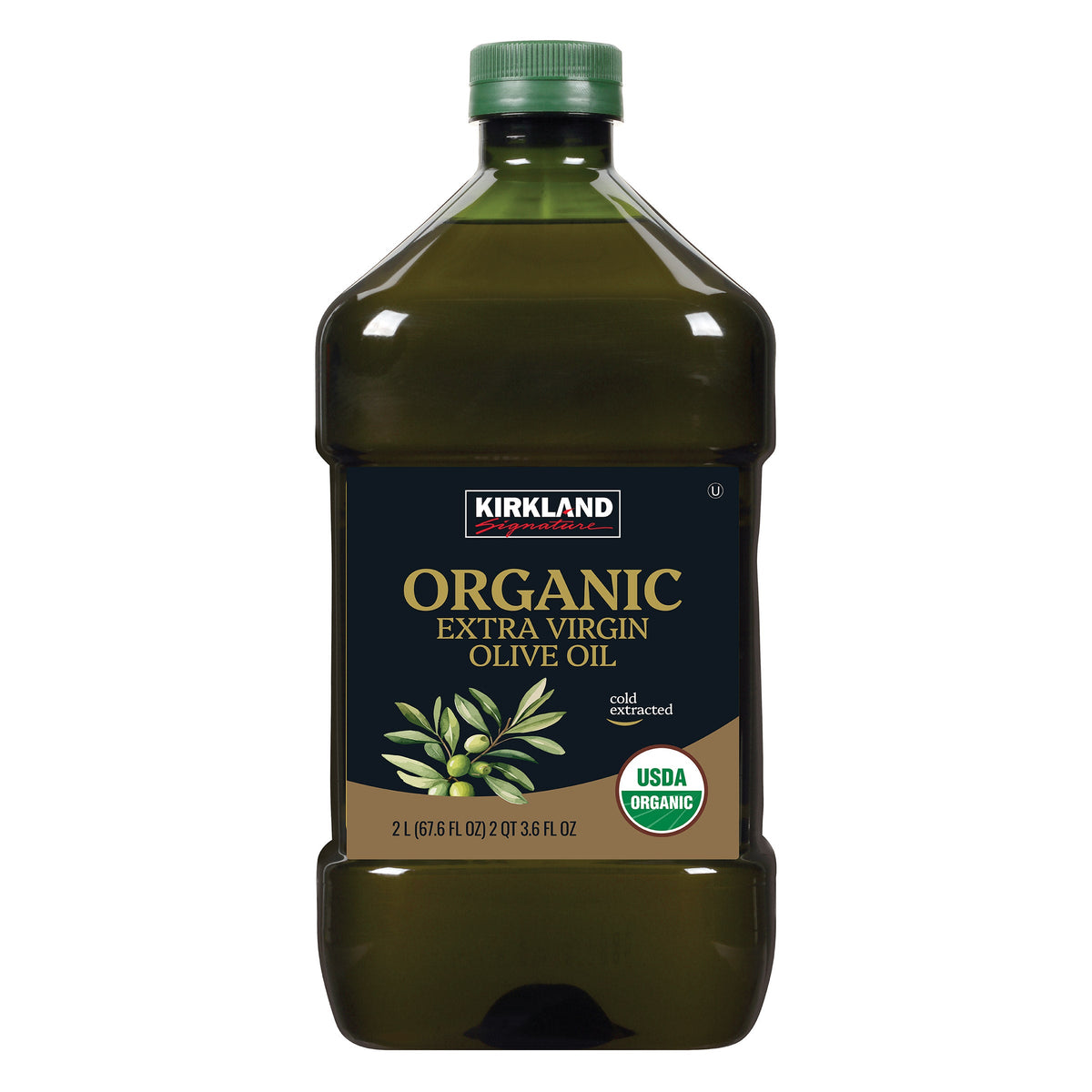 Kirkland Signature, Organic Extra Virgin Olive Oil, 2 L