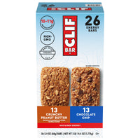 CLIF BAR Energy Bar, Variety Pack, 2.4 oz, 26 ct