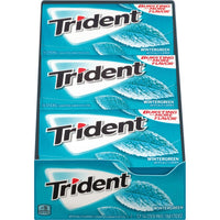 Trident Sugar Free Gum, Wintergreen, 14 Sticks, 12-count