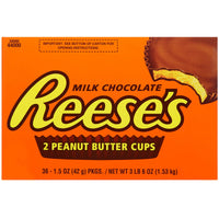 Reese's Peanut Butter Cups, Milk Chocolate, 1.5 oz, 36-count