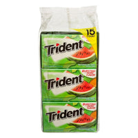 Trident Sugar Free Gum, Watermelon Twist, 14 Pieces, 15-count
