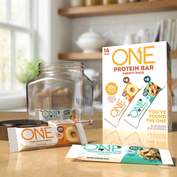 ONE Protein Bar, Variety Pack, 2.12 oz, 16-count