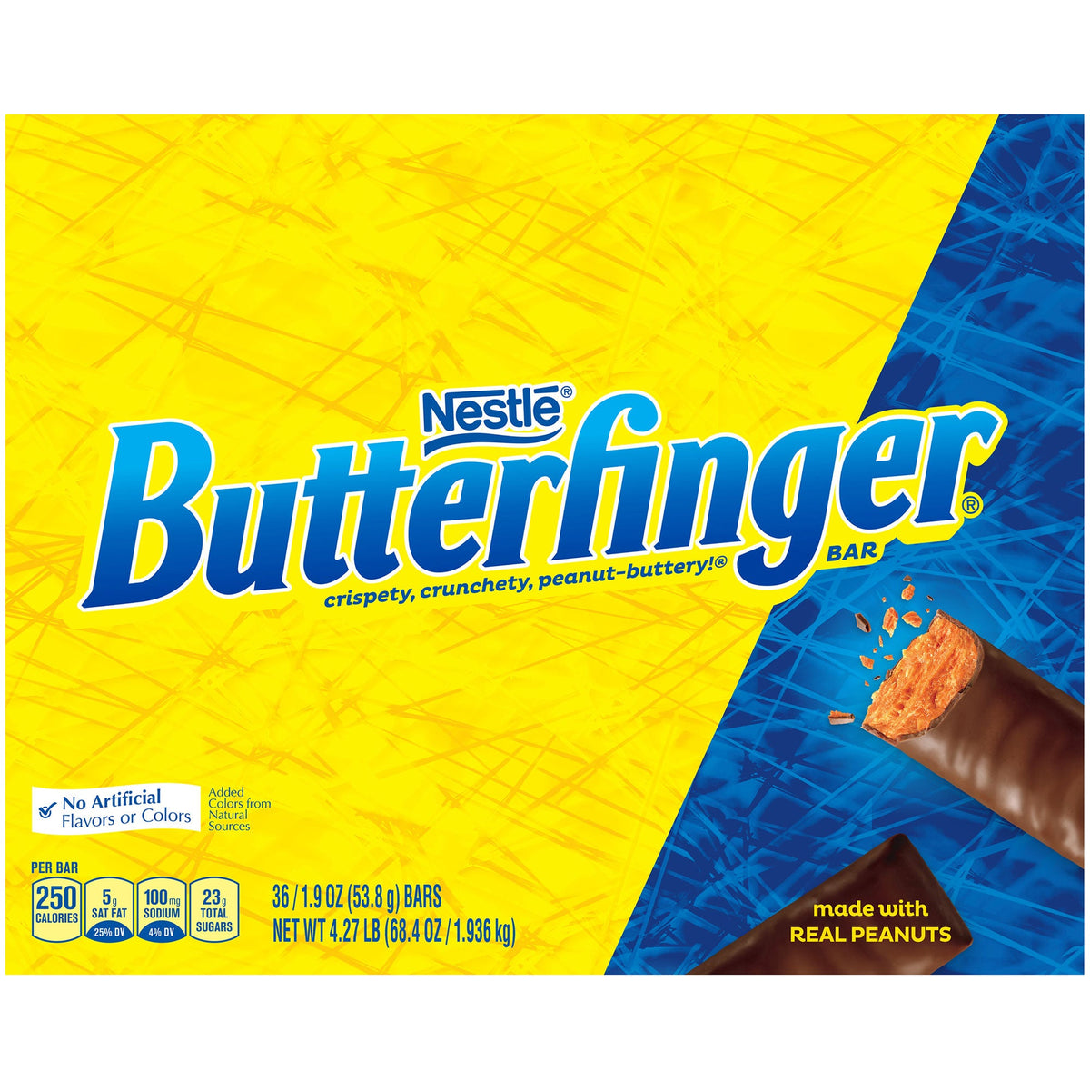 Butterfinger Candy Bar, 1.9 oz, 36-count