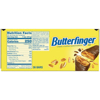 Butterfinger Candy Bar, 1.9 oz, 36-count