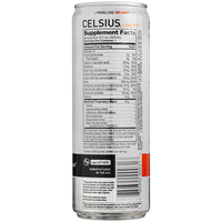 CELSIUS Energy Drink, Sparkling Orange, 12 fl oz, 24 ct