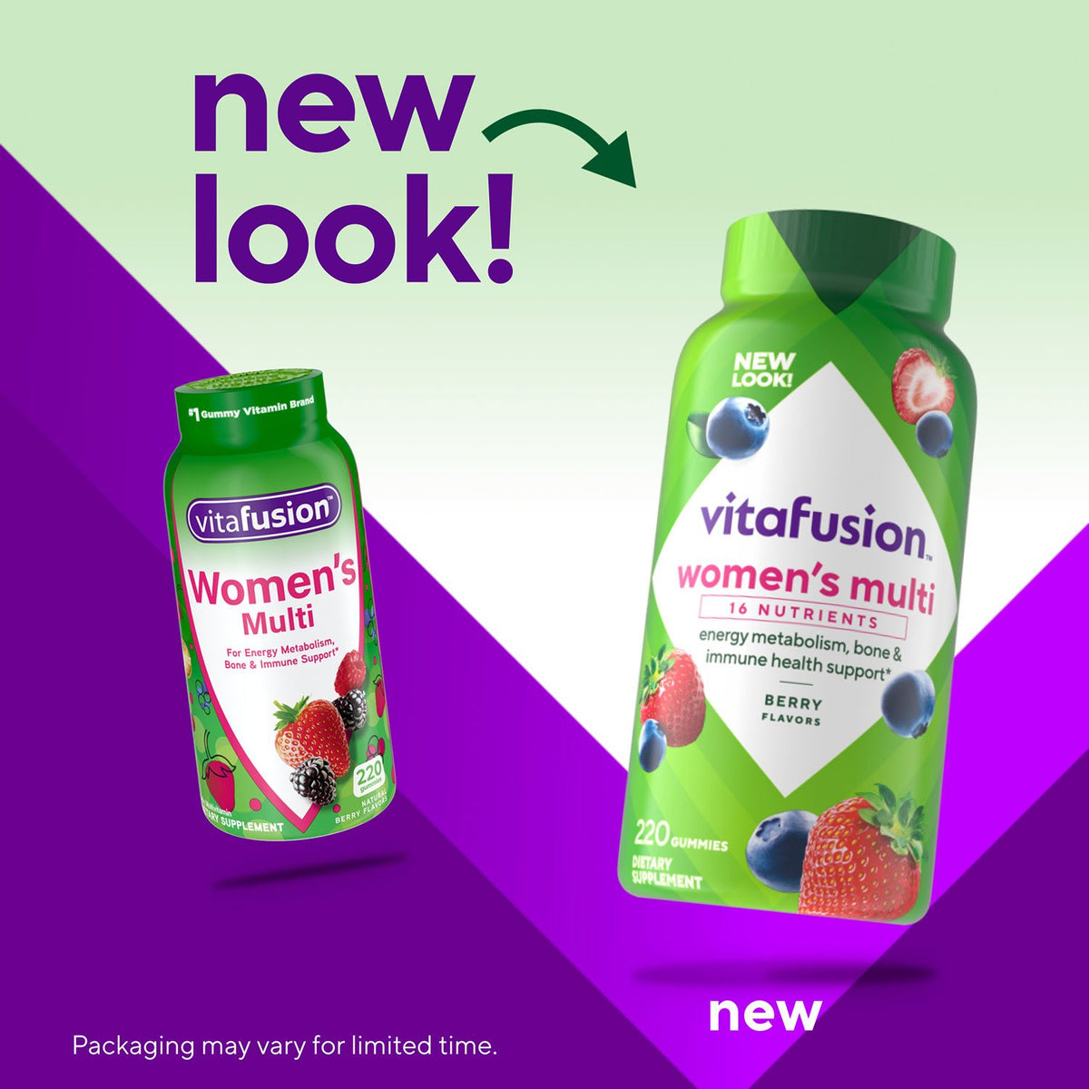 Vitafusion Women's Multivitamins Gummy Vitamins, 220 ct.