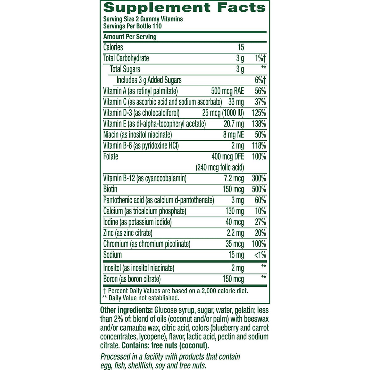 Vitafusion Women's Multivitamins Gummy Vitamins, 220 ct.