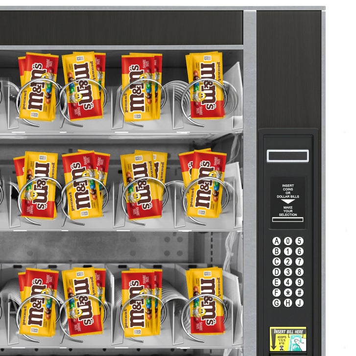 M&M's Chocolate Candy, Peanut, Share Size, 3.27 oz, 24-count
