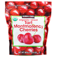 Kirkland Signature Organic Dried Tart Montmorency Cherries, 1 lb 4 oz