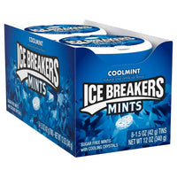 Ice Breakers Mints, Cool Mint, 1.5 oz, 8-count