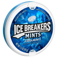 Ice Breakers Mints, Cool Mint, 1.5 oz, 8-count