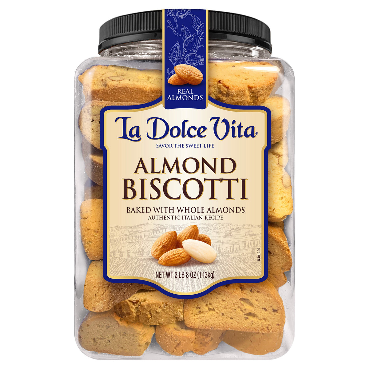 La Dolce Vita Classic Italian Biscotti, 40 oz