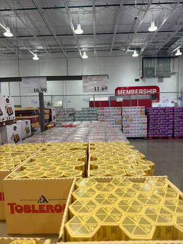 Toblerone Swiss Milk Chocolate Bar, 3.52 oz, 6-Count