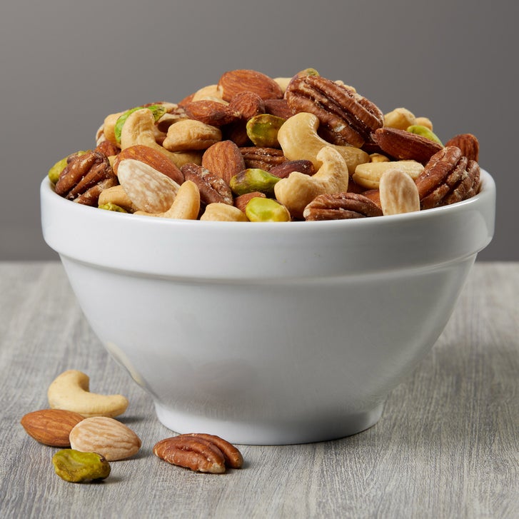 Kirkland Signature Extra Fancy Mixed Nuts, Unsalted, 2.5 lbs