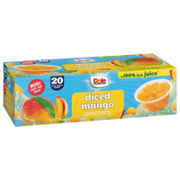 Dole Mango Fruit Bowls, 4 oz, 20-count
