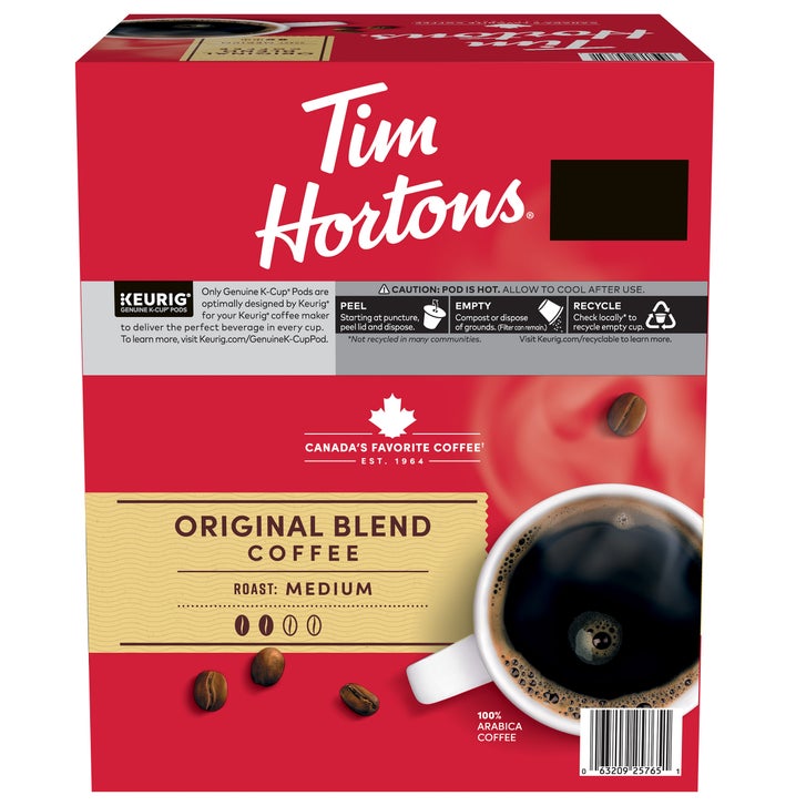 Tim Hortons Coffee Original Blend K-Cup Pod, 120-count