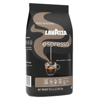 Lavazza Caffé Espresso 100% Premium Arabica Coffee, Whole Bean, 2.2 lbs