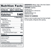 Kirkland Signature Dried Mangoes, Sweetened, 35 oz